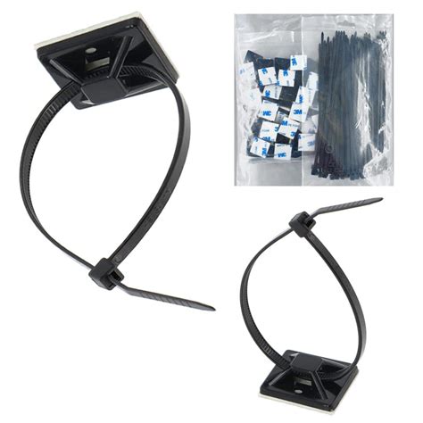 metal brackets loops zipties|zip tie hook mounts.